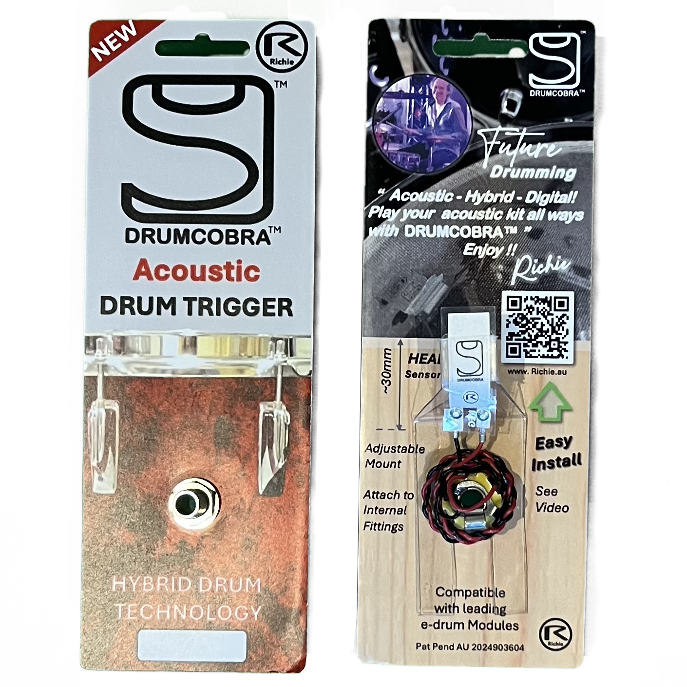 DRUMCOBRA Bass Drum Head Sensor