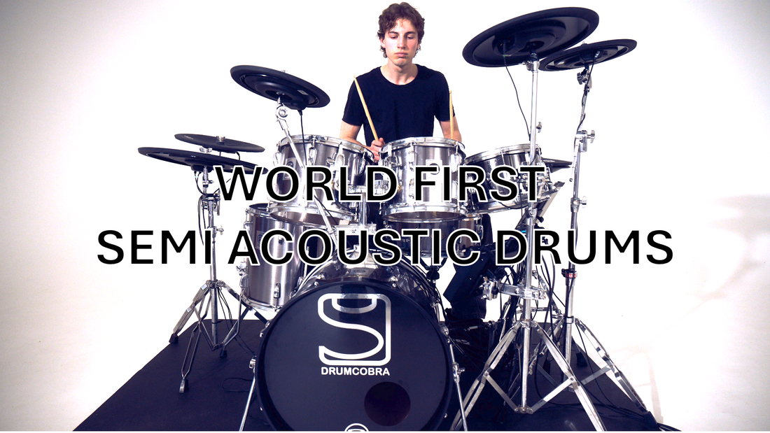 The Future Drumkit: Introducing DRUMCOBRA™