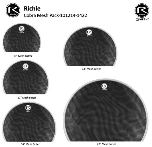 R COBRA MESH 5pce Pack